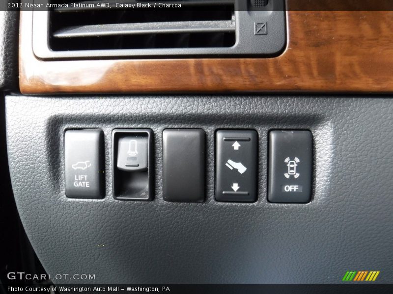 Galaxy Black / Charcoal 2012 Nissan Armada Platinum 4WD