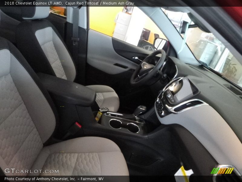 Cajun Red Tintcoat / Medium Ash Gray 2018 Chevrolet Equinox LT AWD