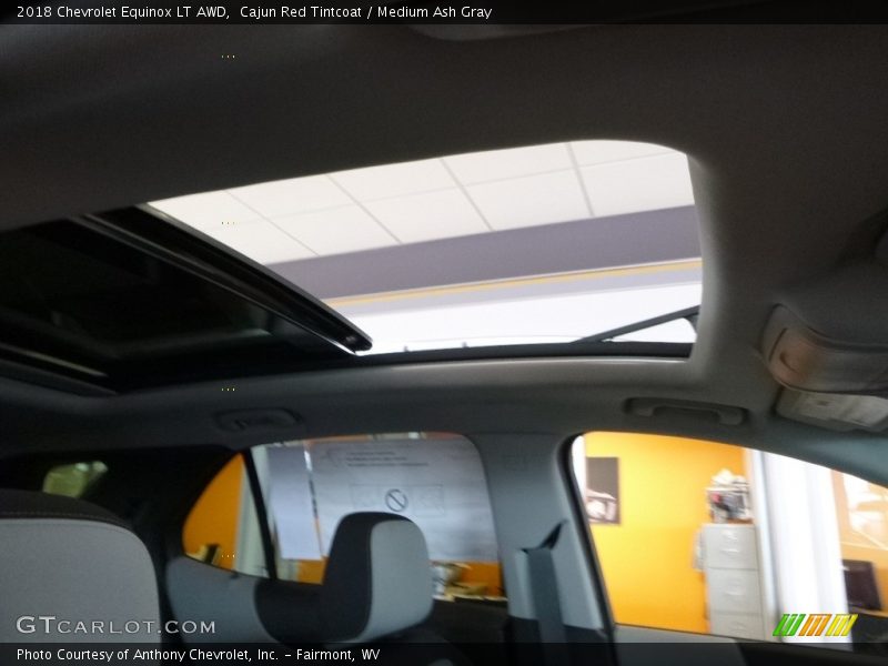 Cajun Red Tintcoat / Medium Ash Gray 2018 Chevrolet Equinox LT AWD