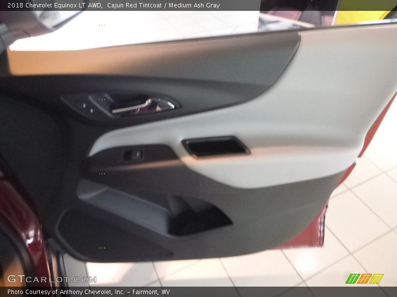 Cajun Red Tintcoat / Medium Ash Gray 2018 Chevrolet Equinox LT AWD