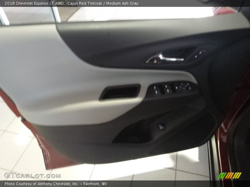 Cajun Red Tintcoat / Medium Ash Gray 2018 Chevrolet Equinox LT AWD