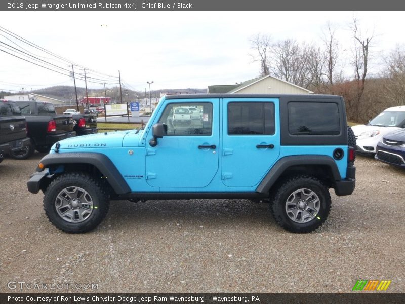  2018 Wrangler Unlimited Rubicon 4x4 Chief Blue