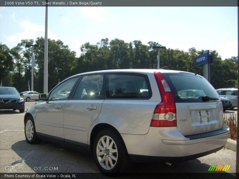 Silver Metallic / Dark Beige/Quartz 2006 Volvo V50 T5