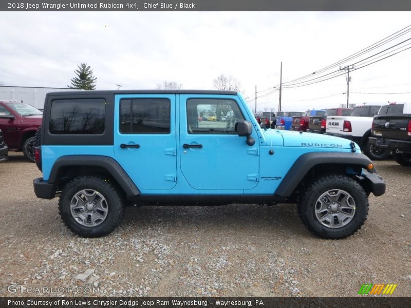  2018 Wrangler Unlimited Rubicon 4x4 Chief Blue