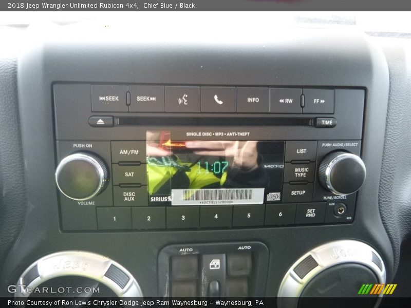 Controls of 2018 Wrangler Unlimited Rubicon 4x4