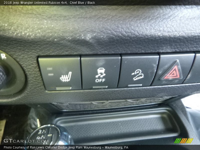 Chief Blue / Black 2018 Jeep Wrangler Unlimited Rubicon 4x4