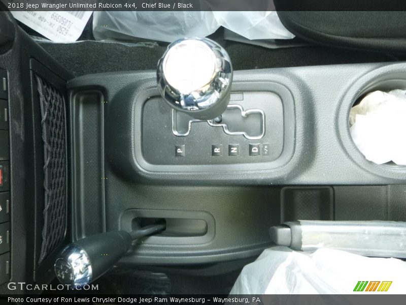  2018 Wrangler Unlimited Rubicon 4x4 5 Speed Automatic Shifter