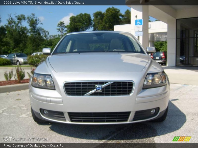 Silver Metallic / Dark Beige/Quartz 2006 Volvo V50 T5