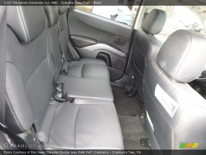 Graphite Gray Pearl / Black 2007 Mitsubishi Outlander XLS 4WD
