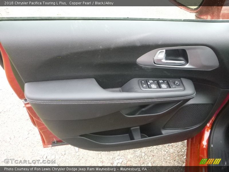 Copper Pearl / Black/Alloy 2018 Chrysler Pacifica Touring L Plus