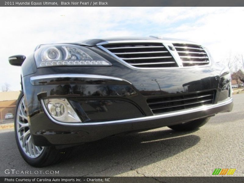 Black Noir Pearl / Jet Black 2011 Hyundai Equus Ultimate
