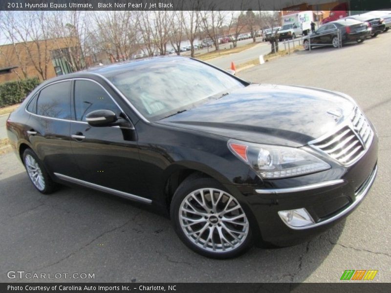Black Noir Pearl / Jet Black 2011 Hyundai Equus Ultimate