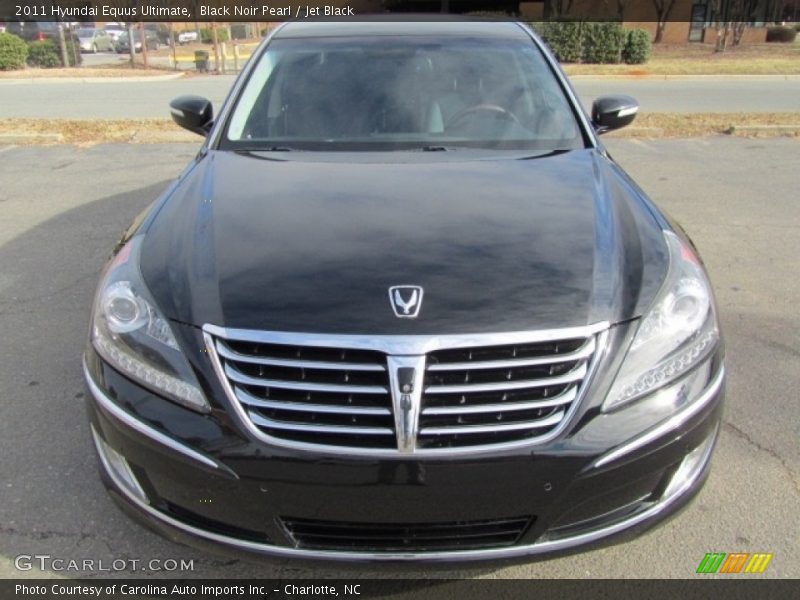 Black Noir Pearl / Jet Black 2011 Hyundai Equus Ultimate
