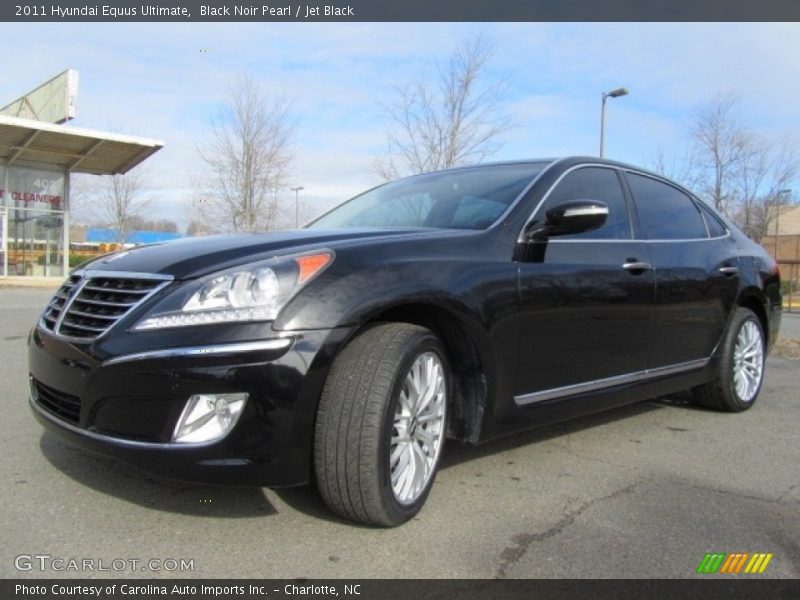 Black Noir Pearl / Jet Black 2011 Hyundai Equus Ultimate