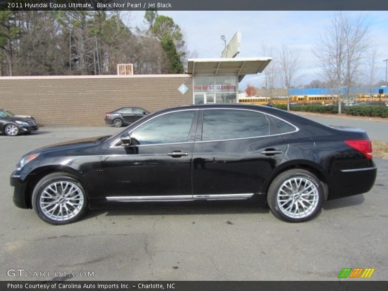 Black Noir Pearl / Jet Black 2011 Hyundai Equus Ultimate