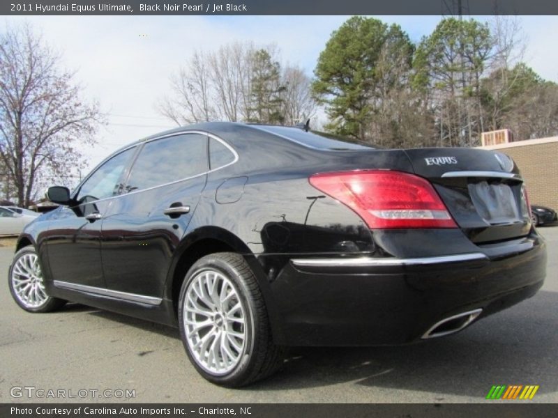 Black Noir Pearl / Jet Black 2011 Hyundai Equus Ultimate