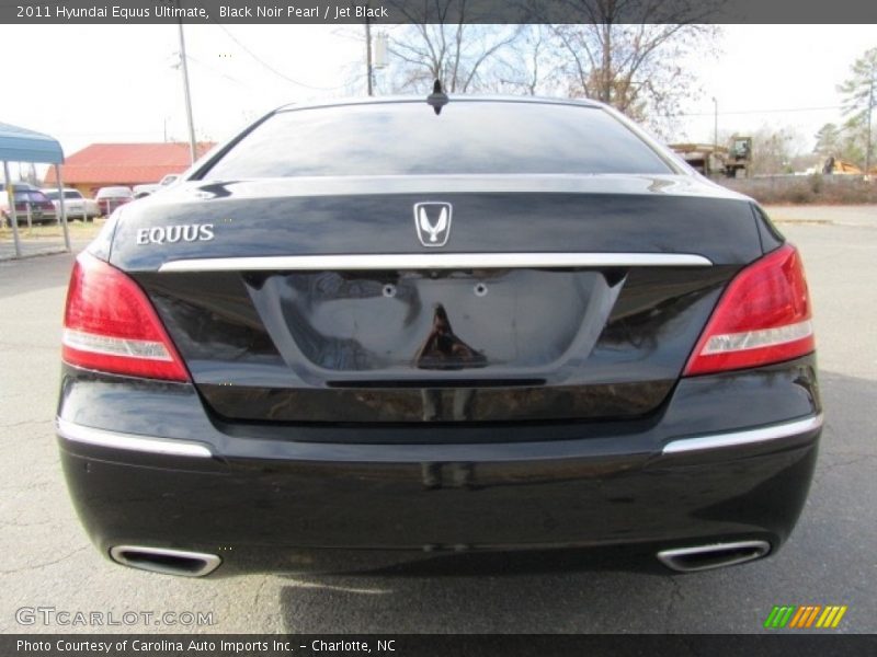 Black Noir Pearl / Jet Black 2011 Hyundai Equus Ultimate