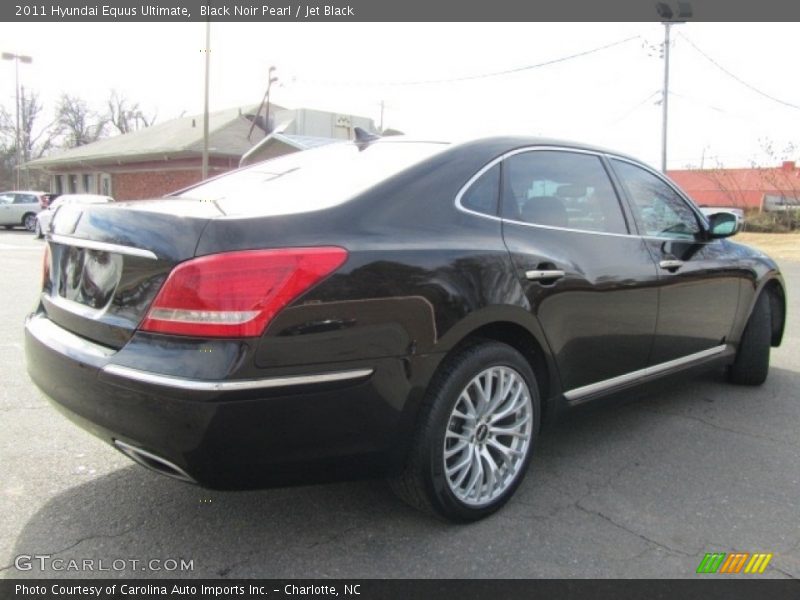 Black Noir Pearl / Jet Black 2011 Hyundai Equus Ultimate