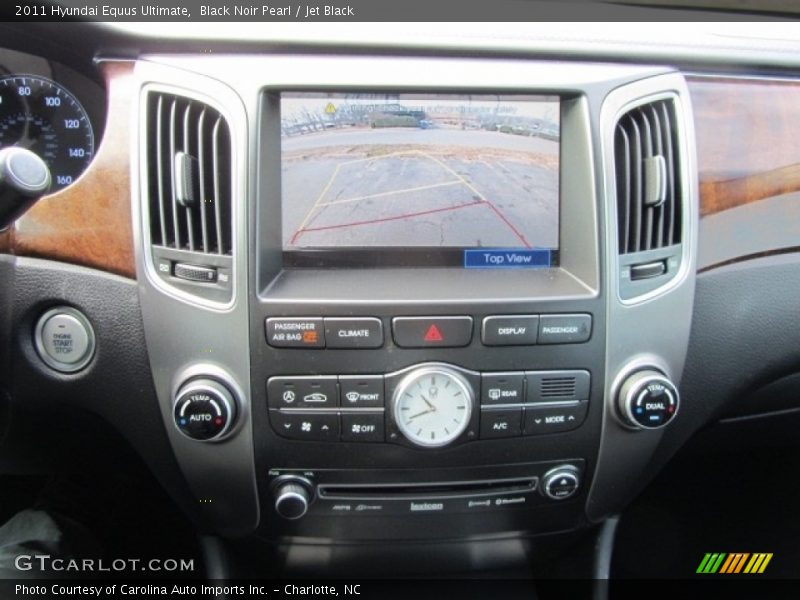 Black Noir Pearl / Jet Black 2011 Hyundai Equus Ultimate