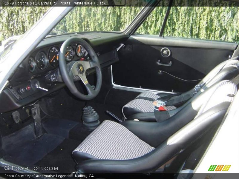 Black Interior - 1979 911 Carrera RS Tribute 