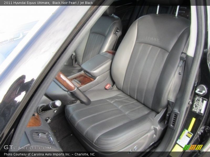 Black Noir Pearl / Jet Black 2011 Hyundai Equus Ultimate