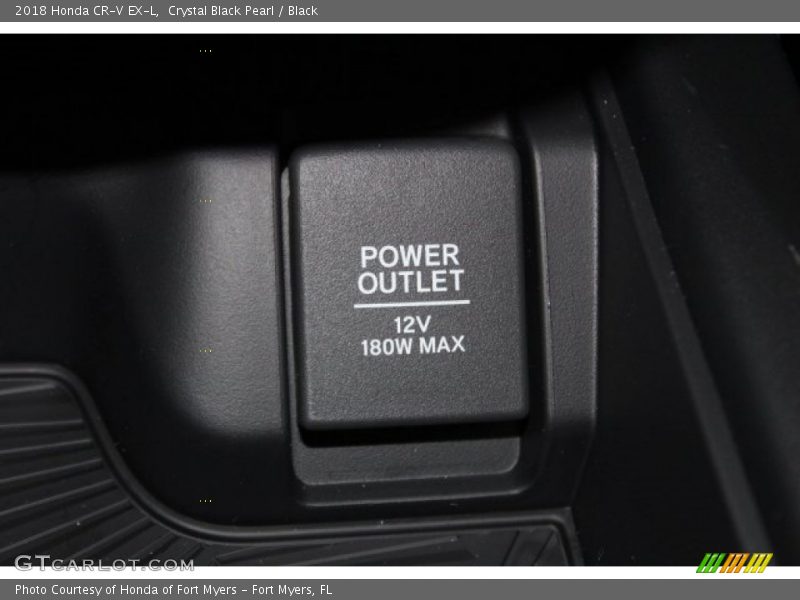 Crystal Black Pearl / Black 2018 Honda CR-V EX-L