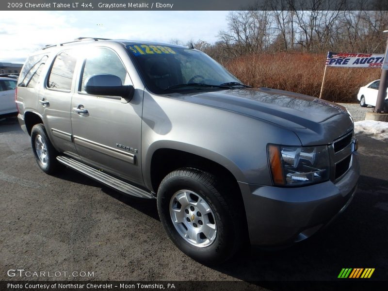 Graystone Metallic / Ebony 2009 Chevrolet Tahoe LT 4x4