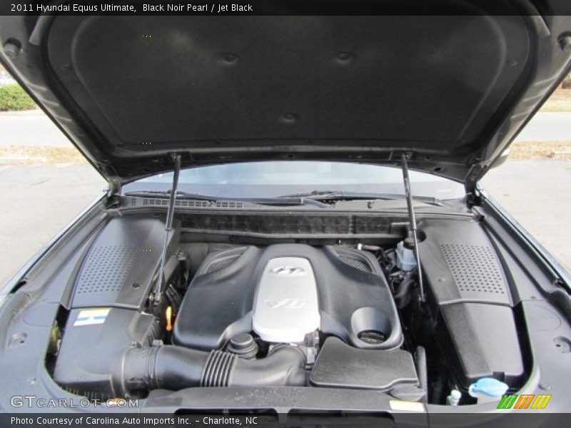 Black Noir Pearl / Jet Black 2011 Hyundai Equus Ultimate
