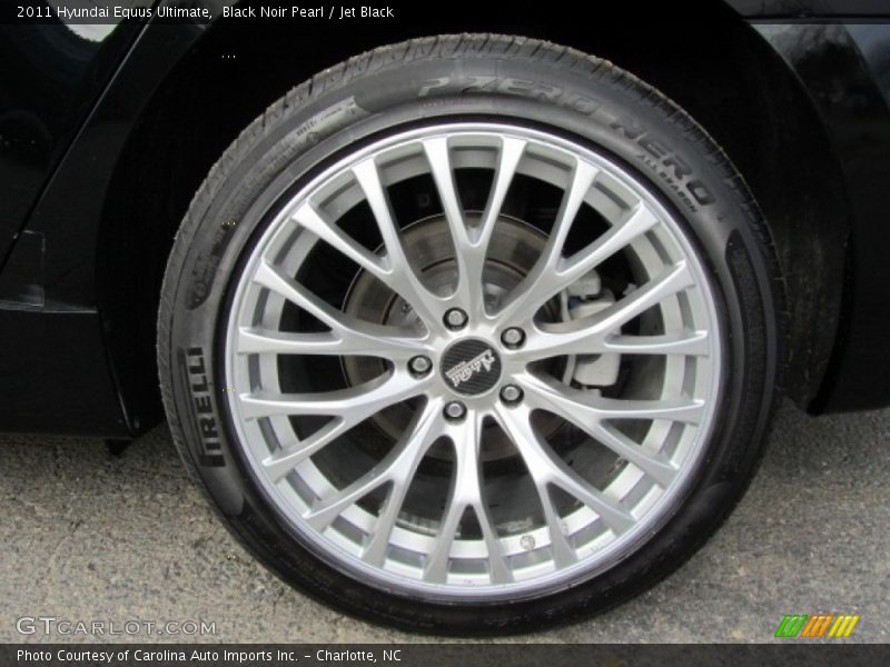 Black Noir Pearl / Jet Black 2011 Hyundai Equus Ultimate