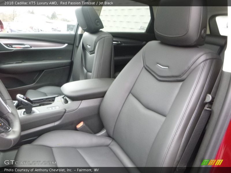 Red Passion Tintcoat / Jet Black 2018 Cadillac XT5 Luxury AWD