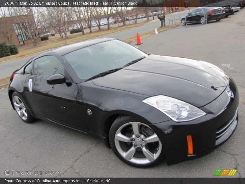 Magnetic Black Pearl / Carbon Black 2006 Nissan 350Z Enthusiast Coupe