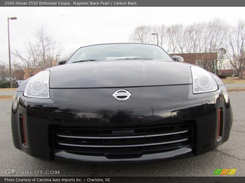 Magnetic Black Pearl / Carbon Black 2006 Nissan 350Z Enthusiast Coupe