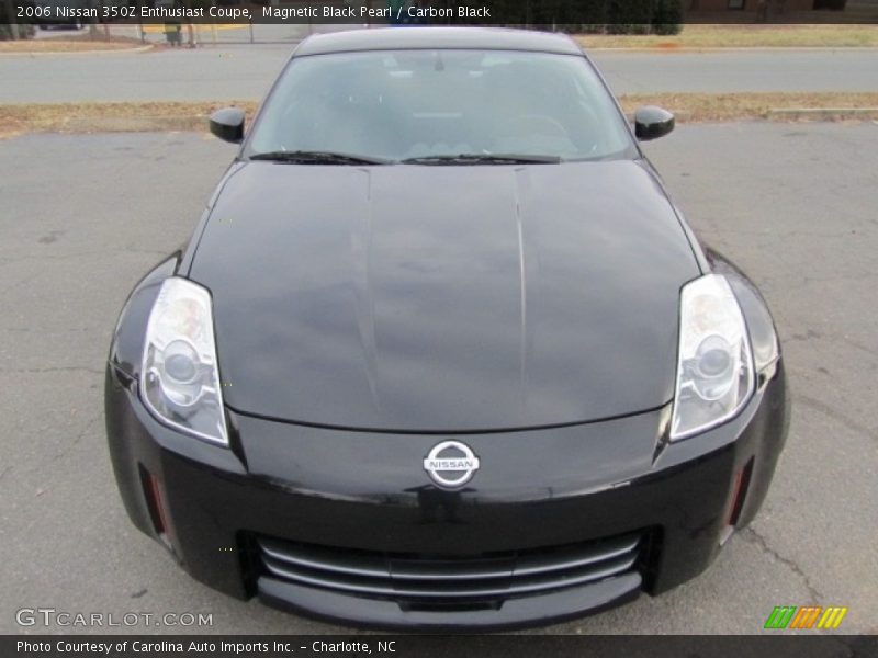 Magnetic Black Pearl / Carbon Black 2006 Nissan 350Z Enthusiast Coupe