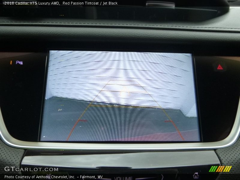 Red Passion Tintcoat / Jet Black 2018 Cadillac XT5 Luxury AWD