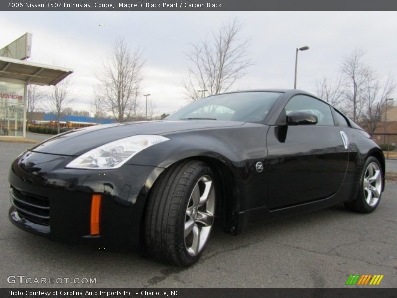 Magnetic Black Pearl / Carbon Black 2006 Nissan 350Z Enthusiast Coupe