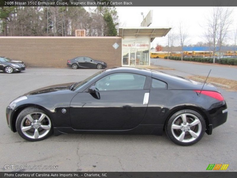Magnetic Black Pearl / Carbon Black 2006 Nissan 350Z Enthusiast Coupe