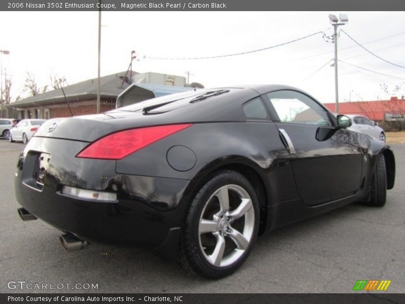 Magnetic Black Pearl / Carbon Black 2006 Nissan 350Z Enthusiast Coupe