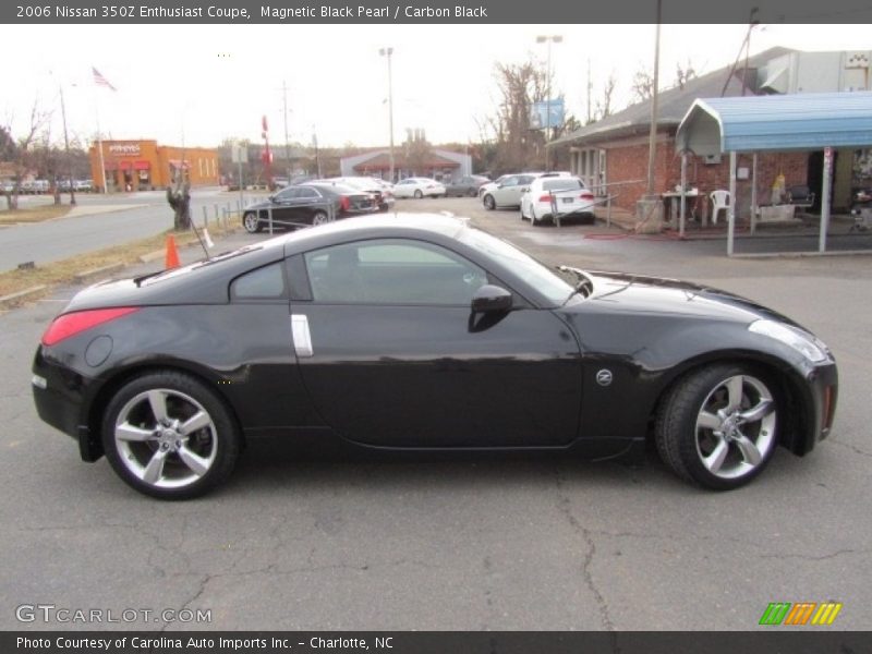 Magnetic Black Pearl / Carbon Black 2006 Nissan 350Z Enthusiast Coupe