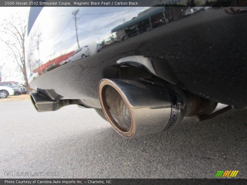 Magnetic Black Pearl / Carbon Black 2006 Nissan 350Z Enthusiast Coupe