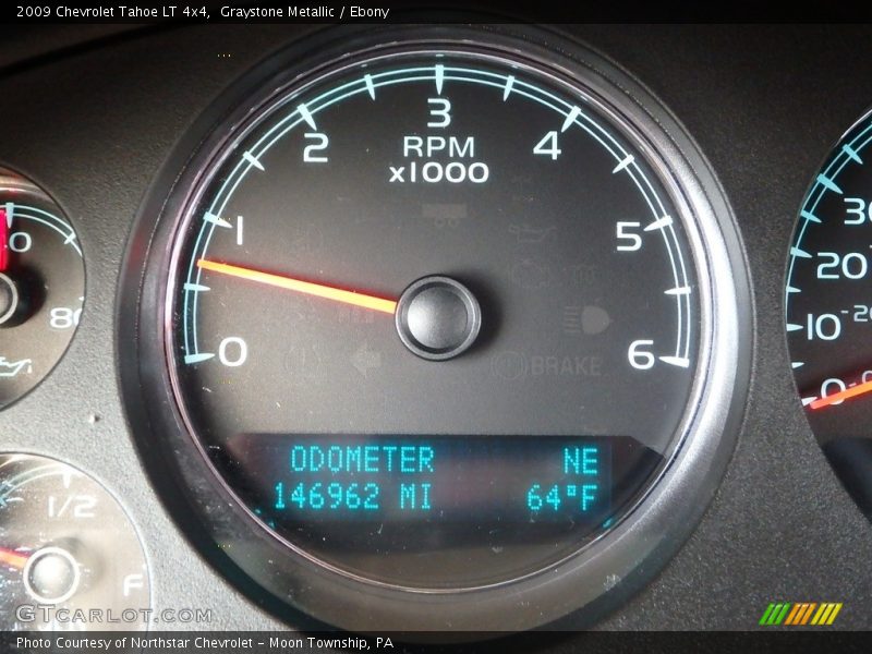 Graystone Metallic / Ebony 2009 Chevrolet Tahoe LT 4x4
