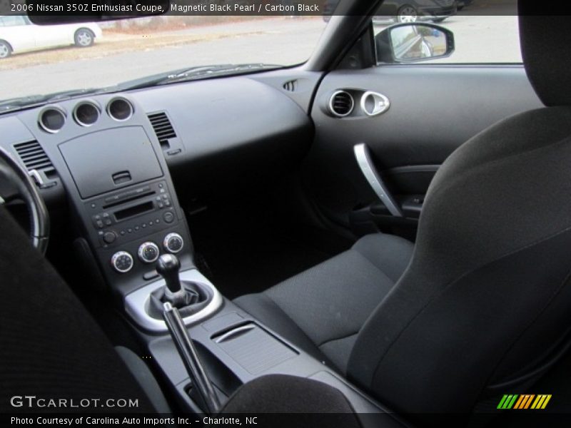 Magnetic Black Pearl / Carbon Black 2006 Nissan 350Z Enthusiast Coupe