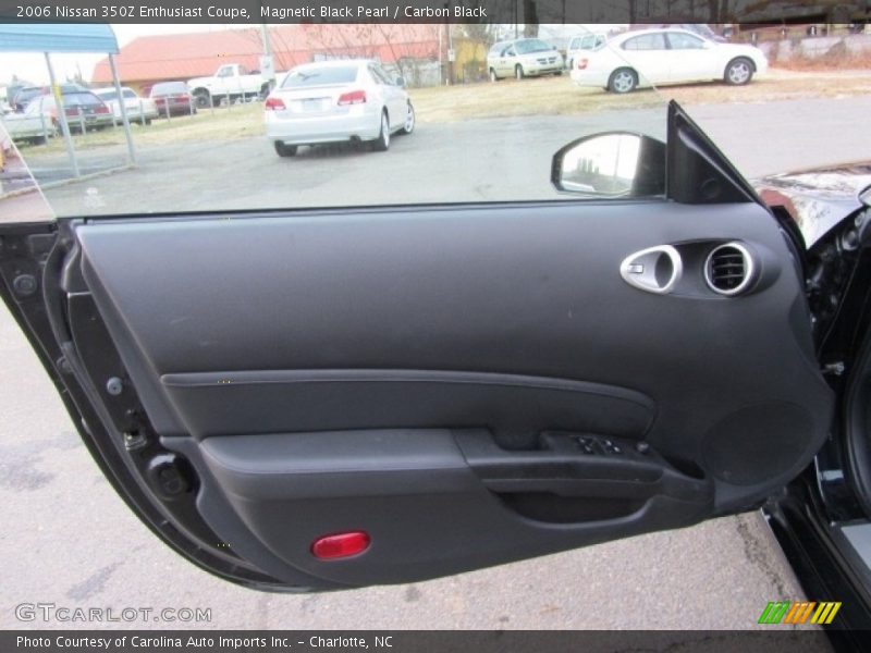 Magnetic Black Pearl / Carbon Black 2006 Nissan 350Z Enthusiast Coupe