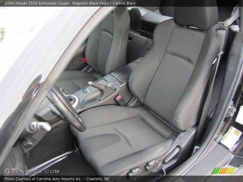Magnetic Black Pearl / Carbon Black 2006 Nissan 350Z Enthusiast Coupe