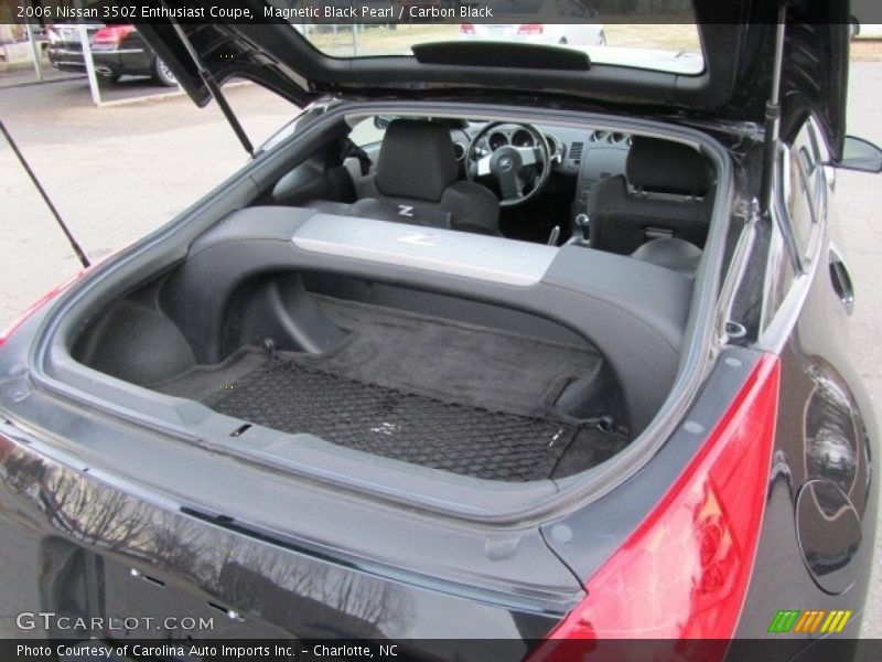 Magnetic Black Pearl / Carbon Black 2006 Nissan 350Z Enthusiast Coupe