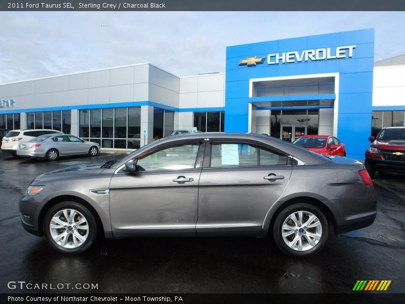 Sterling Grey / Charcoal Black 2011 Ford Taurus SEL