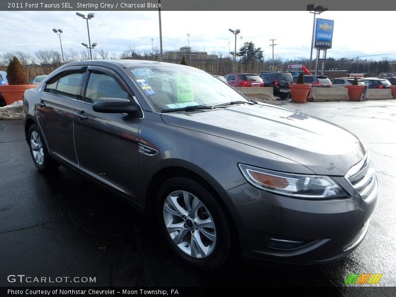 Sterling Grey / Charcoal Black 2011 Ford Taurus SEL