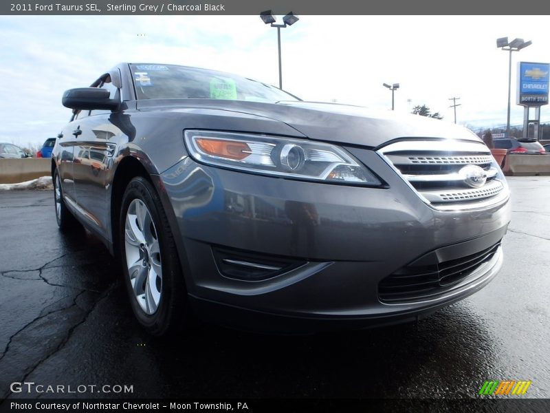 Sterling Grey / Charcoal Black 2011 Ford Taurus SEL