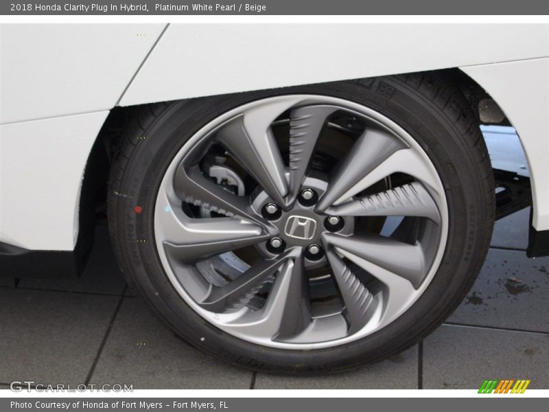 Platinum White Pearl / Beige 2018 Honda Clarity Plug In Hybrid