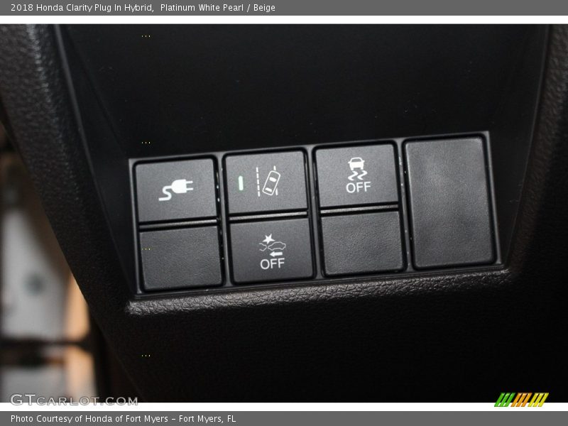 Platinum White Pearl / Beige 2018 Honda Clarity Plug In Hybrid