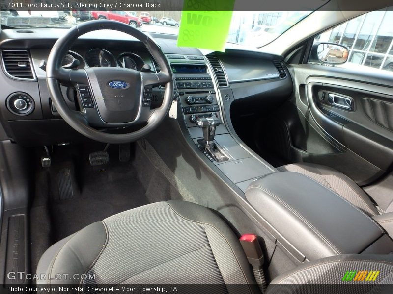 Sterling Grey / Charcoal Black 2011 Ford Taurus SEL
